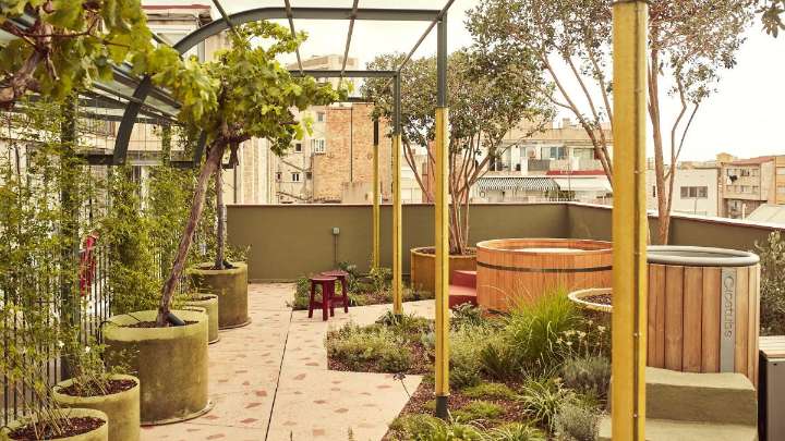 Bienestar a cielo abierto en el spa más ‘cool’ de Barcelona