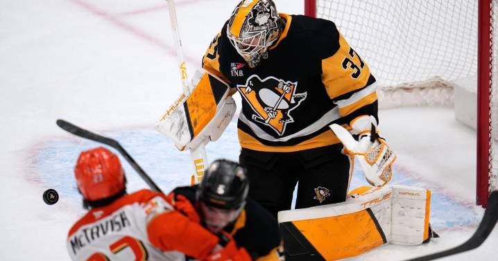 Sharks visit Penguins on Saturday afternoon