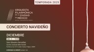 Orquesta Filarmónica de la Ciudad de México despedirá su temporada 2025 con conciertos navideños