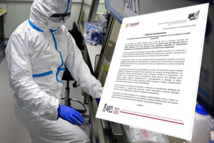 México confirma primer caso de influenza A H3N2 subclado K; Salud aclara que no es motivo de alarma