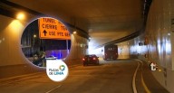 Policía y Serenazgo frenaron cierre de túnel Benavides por orden de Rutas de Lima