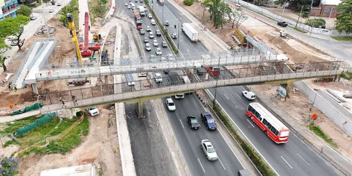 Cuándo reabrirá la autopista Dellepiane tras el cierre por obras de este fin de semana largo