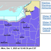 UPDATE: Winter weather advisories now include all of GLOW region, Steuben County
