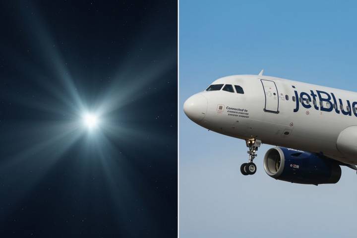 'Cosmic Rays' from Supernova May Have Caused JetBlue Flight's Sudden Drop, Expert Says