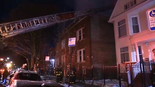 Chicago Fire Department: 10 hospitalized after fire in West Humboldt Park apartment building on Karlov Avenue