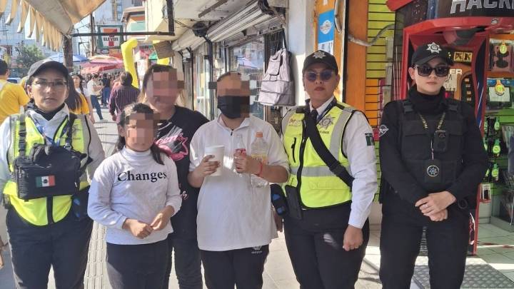 Localizan a menores de edad extraviadas en el centro de Monterrey