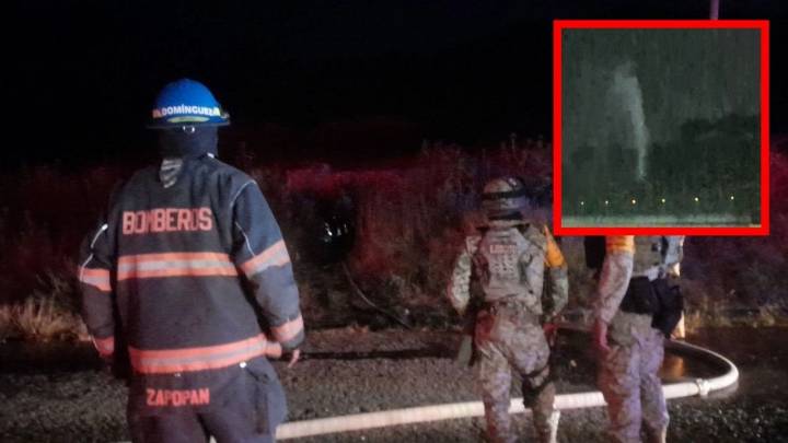 Mega fuga de combustible provoca cierre total de la autopista Guadalajara