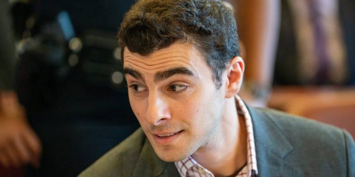 Luigi Mangione watches footage of cops approaching him at Altoona McDonald’s as courtroom hearings commence