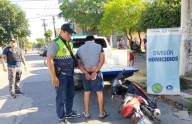 Villa 9 de Julio: policías atrapan a motoarrebatador infraganti