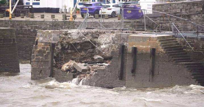 Historic pier in UK seaside city completely collapses after 145 years