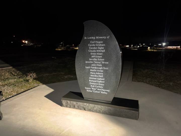 "It's a night that we will never forget": Dawson Springs residents hold vigil for people killed in 2021 tornado