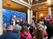 Turning Point Action rally backs Indiana redistricting as House passes bill