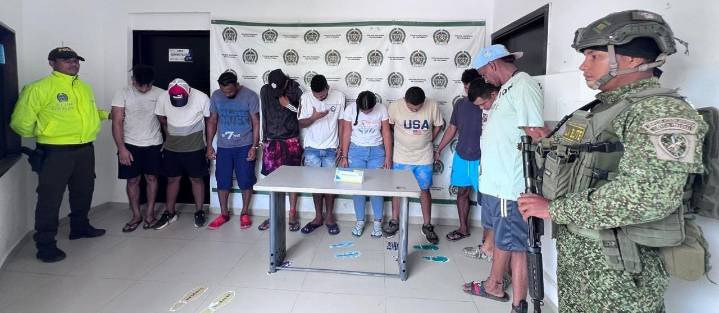 Cayeron 10 presuntos integrantes del Clan del Golfo dinamizadores de homicidios en Bolívar