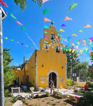 Voluntarios restauran la Parroquia de Dzityá en una jornada histórica de servicio en Mérida