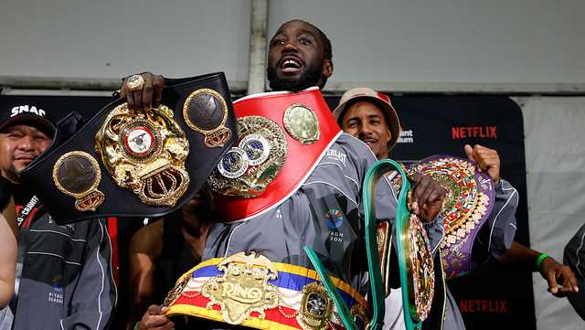 Terence 'Bud' Crawford stripped of super middleweight title