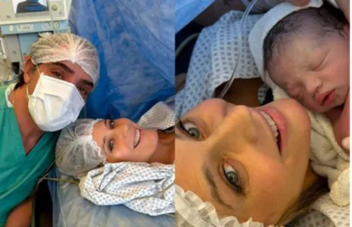 Nació Isidro, el primer hijo de Rocío Marengo y Eduardo Fort