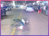 CHARATA: Motociclista Herido Y El Otro Vehículo Era Conducido Por Un Menor