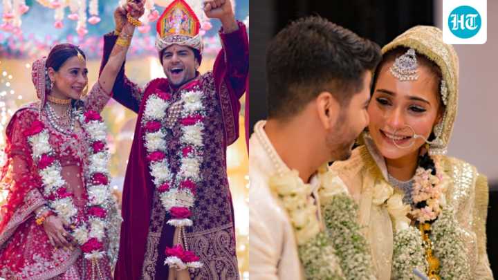 Sara Khan ties the knot with Krish Pathak in Hindu and Muslim ceremonies