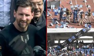 Caos total por Lionel Messi en la India: incidentes con el público, destrozos y terror