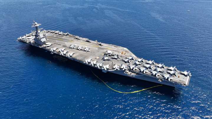 The Staggering Amount Of Food American Aircraft Carriers Have To Keep In Stock