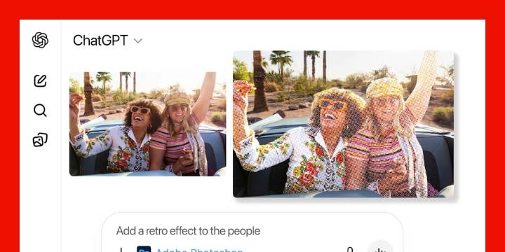 ChatGPT ya puede editar archivos con Photoshop y Acrobat