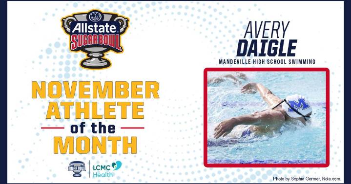 Mandeville's Daigle named Allstate Sugar Bowl Athlete of the Month