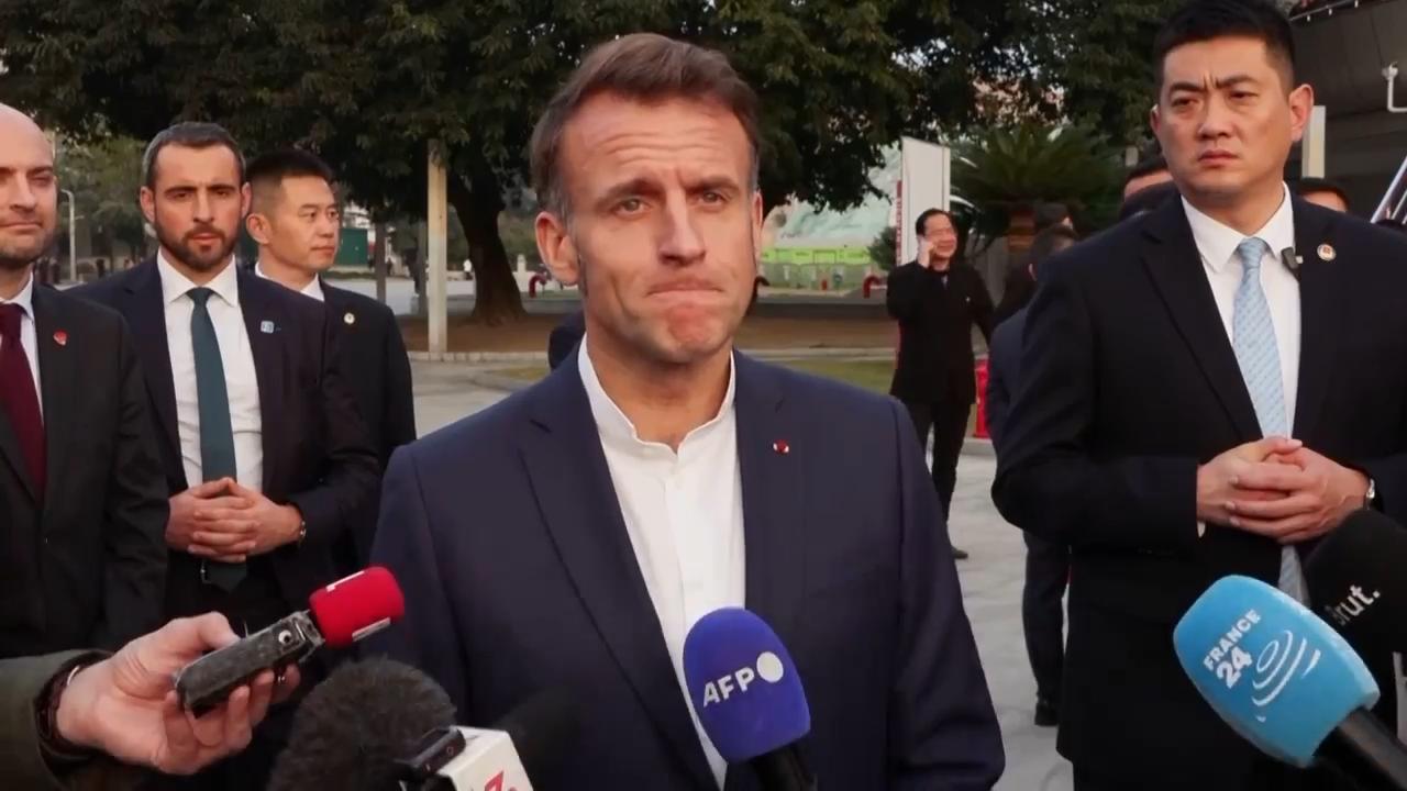 Macron says unity between US and Europe on Ukraine is 'essential'