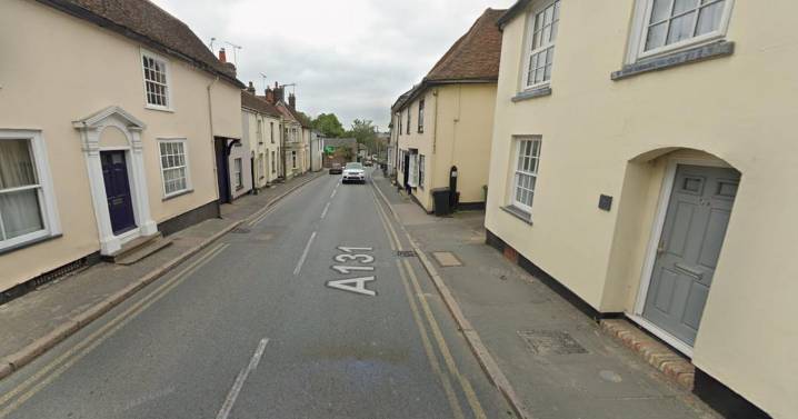 Motorcyclist taken to hospital after crash in Halstead