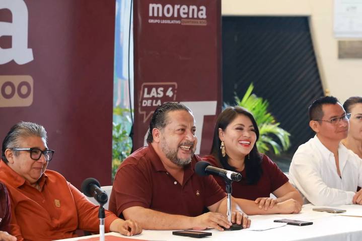 Grupo Legislativo de Morena destaca en “Las 4 de las 4T” avances históricos a 7 años de la transformación en Quintana Roo