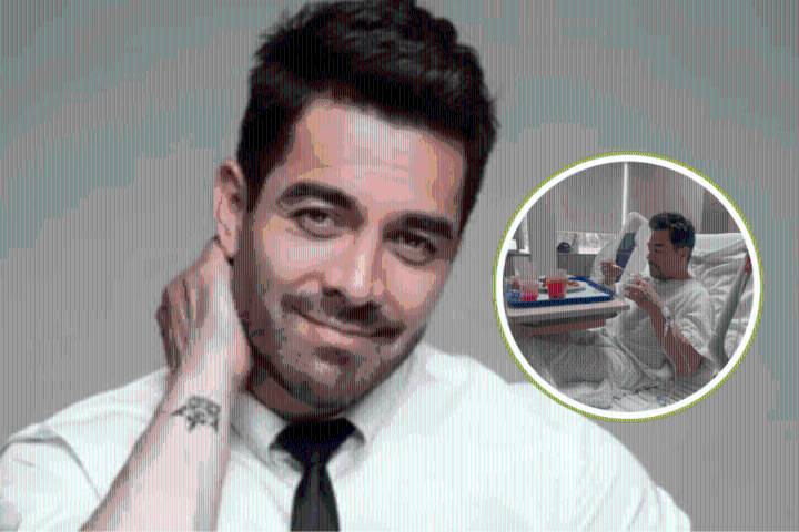 Operan a Omar Chaparro tras accidente en nueva película