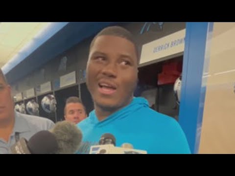 Derrick Brown talks Panthers' playoff push