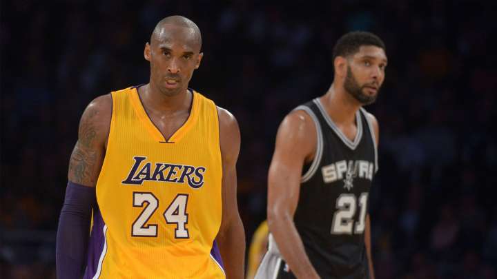 Bill Simmons’ interesting rank of Tim Duncan, Kobe Bryant all