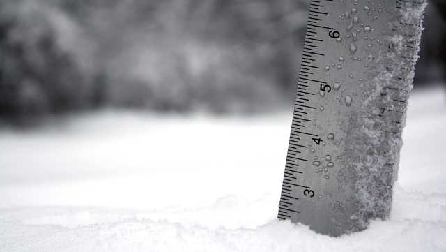 Grab your ruler: Here's how to accurately measure snowfall