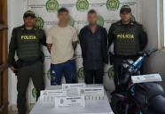 Capturados dos hombres señalados de extorsionar negocios en Santa Ana, Magdalena