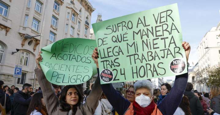 Los sindicatos denuncian ante Pedro Sánchez la «irresponsabilidad» de Sanidad en la negociación del Estatuto Marco