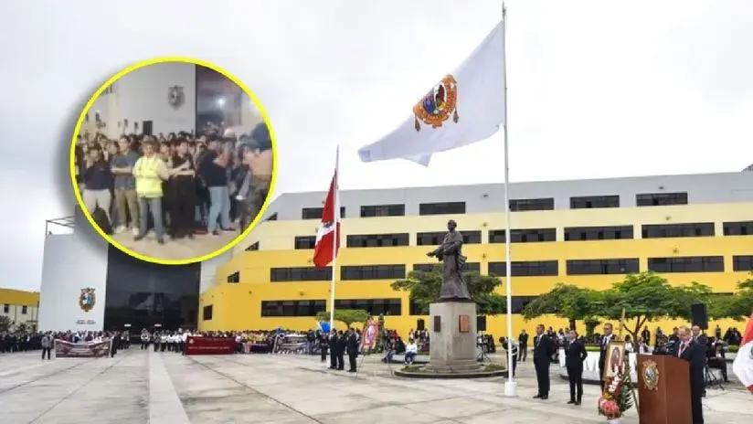 Denuncian show con strippers en verbena realizada frente al local de Rectorado de la universidad San Marcos