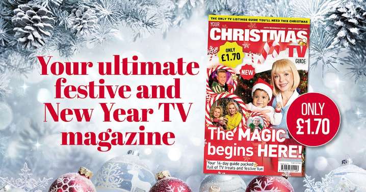 Your Christmas TV 2025 magazine is on sale December 10