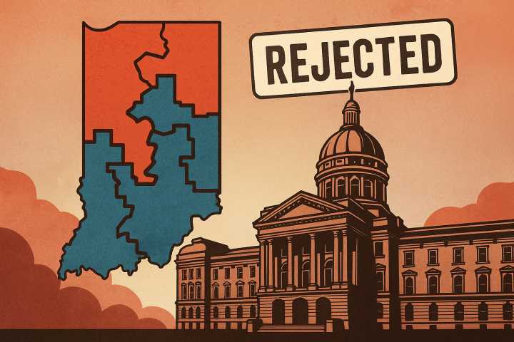 Map Defeated: Indiana Senate blocks Washington pressure, ends Mid