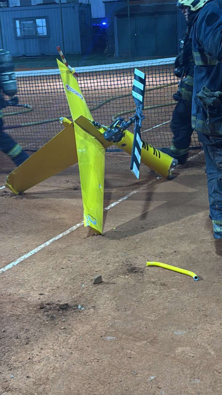 Quiénes son los heridos del helicóptero que cayó en el ex circuito KDT de Palermo