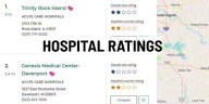 Quad Cities hospitals get low marks in federal ratings