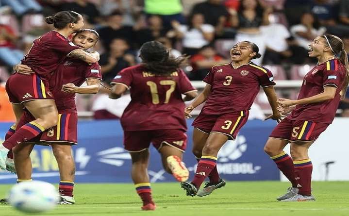 Venezuela aplastó 6-0 a Perú en la Liga de Naciones Femenina