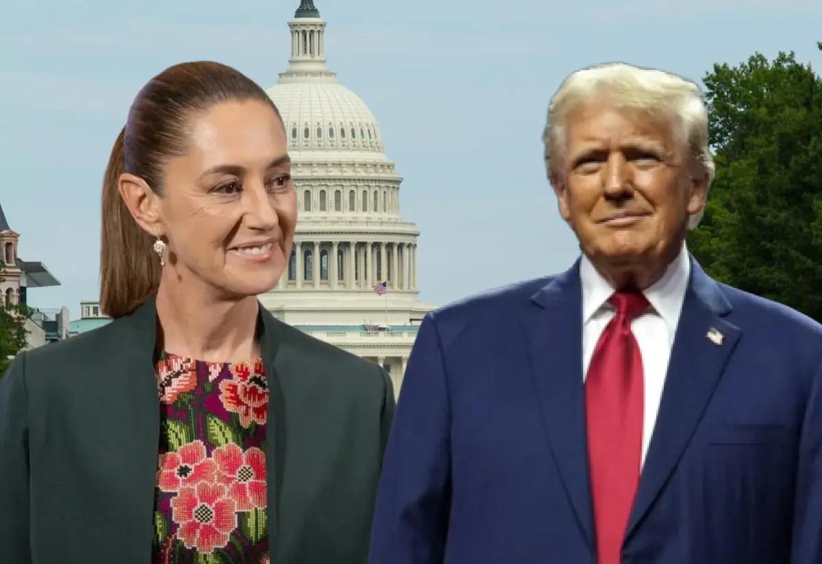 Trump y Sheinbaum se reunirían en Washington