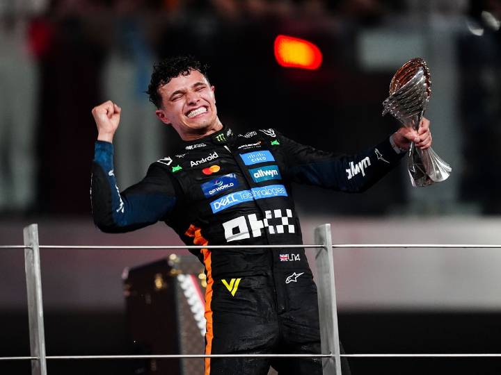 I didn’t think I would cry but I did – emotional Lando Norris clinches F1 title