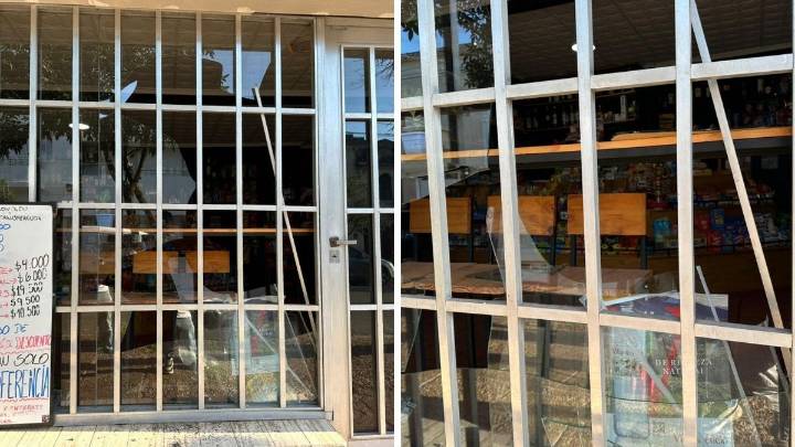 Apedrearon la vidriera de un drugstore en Santa Fe y robaron: "El barrio está jodido"