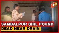 Class 9 Girl Found Dead Near Drain In Odisha’s Sambalpur; Cause Of Death Uncertain
