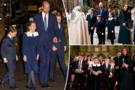 Here's how Kate Middleton’s kids added their own touch to her annual Christmas service