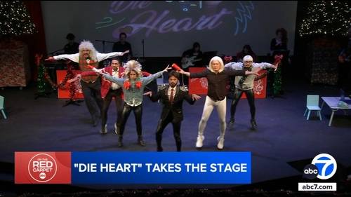 Troubadour Theater Company brings back beloved holiday musical 'Die Heart,' mixing 'Die Hard' with music from rock band Heart