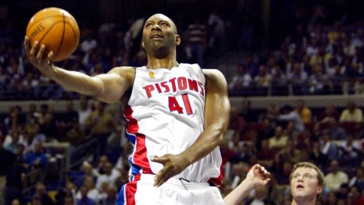 Elden Campbell, member of 2004 Pistons championship team…
