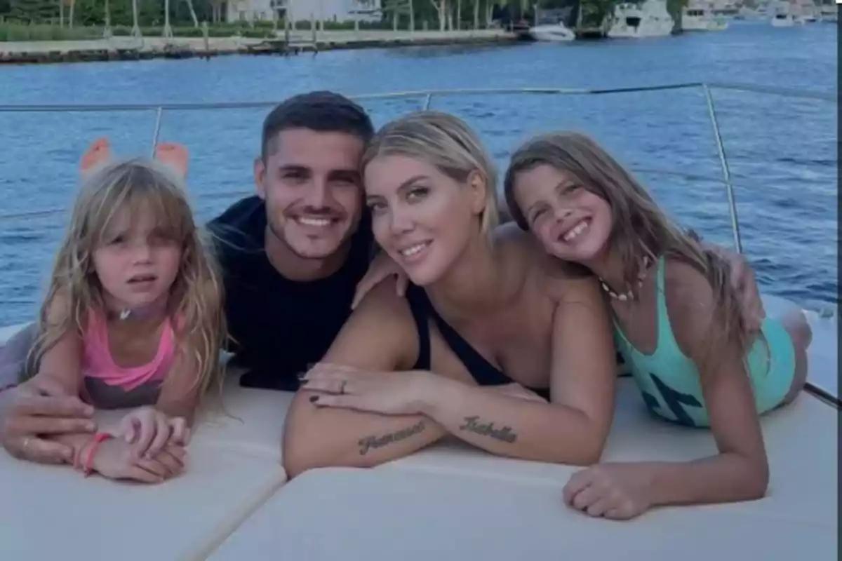 «Wanda llevó a sus hijas a…»: la nueva denuncia de Mauro Icardi a Wanda Nara por lo sucedido con sus hijas