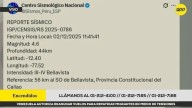 Temblor en Lima y Callao: sismo de magnitud 4.6 se registró este martes